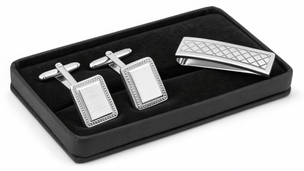 ست نقره مردانه؛ هدیه شیک برای مناسبت‌های خاص